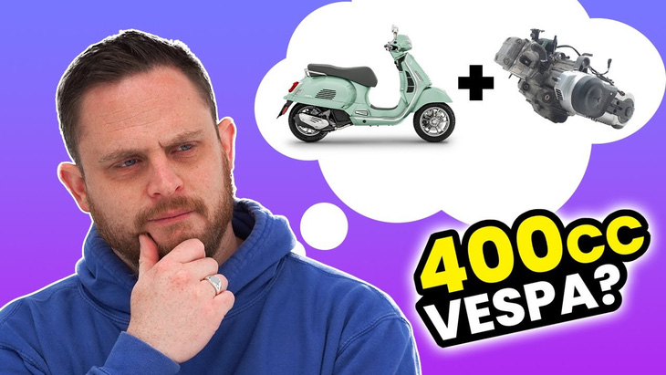 Có thông tin cho rằng Vespa sẽ sớm ra mắt một mẫu xe tay ga 400cc - Ảnh minh họa: BikeMatters