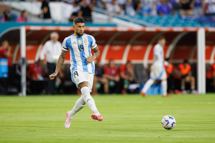 Otamendi là đội trưởng của U23 Argentina tại Olympic Paris 2024 - Ảnh: REUTERS