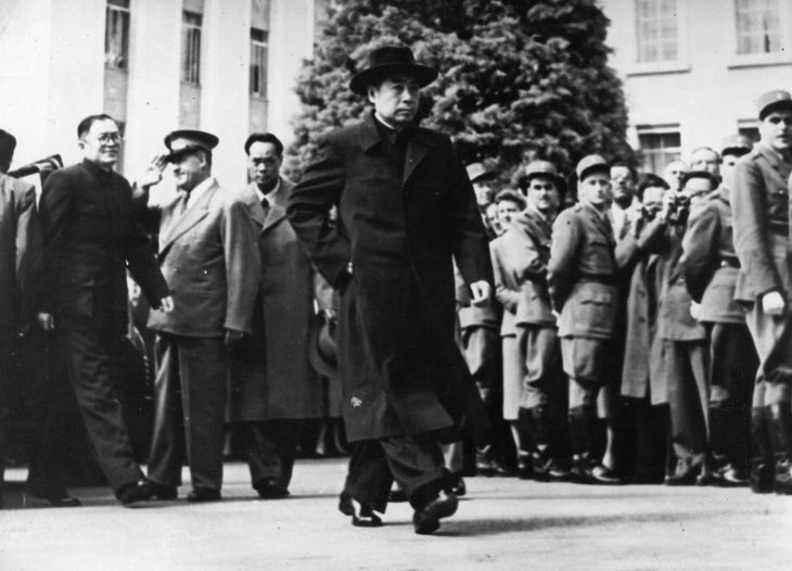 Thủ tướng Trung Quốc Chu Ân Lai ở hội nghị Geneva 1954. Ảnh: CGTN