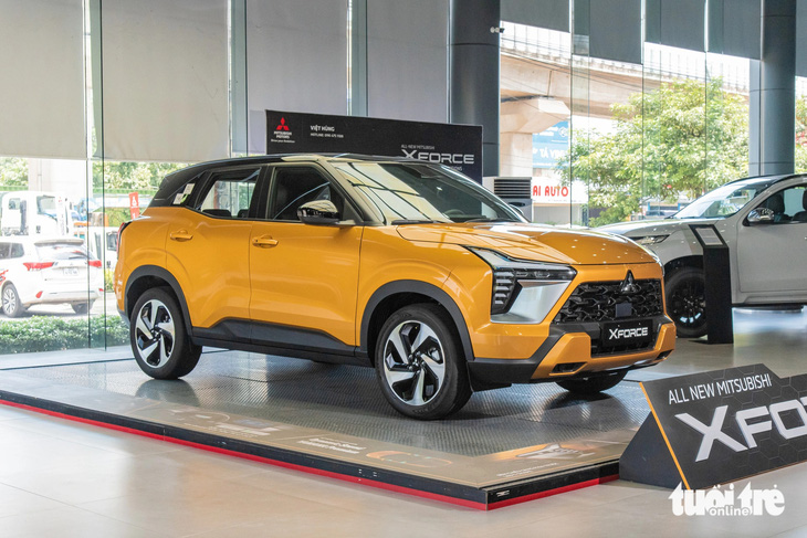 Mitsubishi Xforce có khả năng được thêm cấu hình hybrid - Ảnh: LÊ HOÀNG