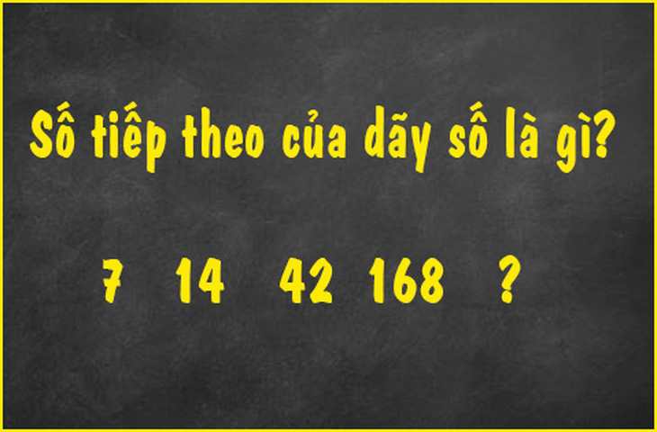 Tìm số tiếp theo của dãy số trong 20 giây- Ảnh 1.