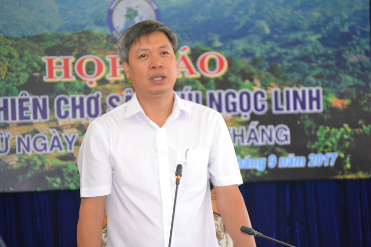 Ông Hồ Quang Bửu - phó chủ tịch UBND tỉnh Quảng Nam - Ảnh: LÊ TRUNG