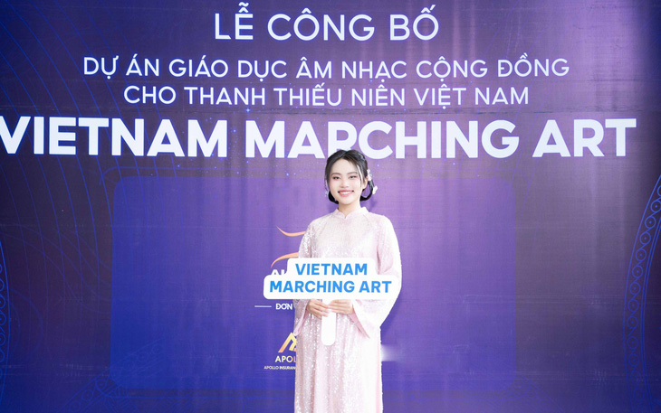 Phương Mỹ Chi trở thành đại sứ dự án nghệ thuật ‘Vietnam Marching Art’.