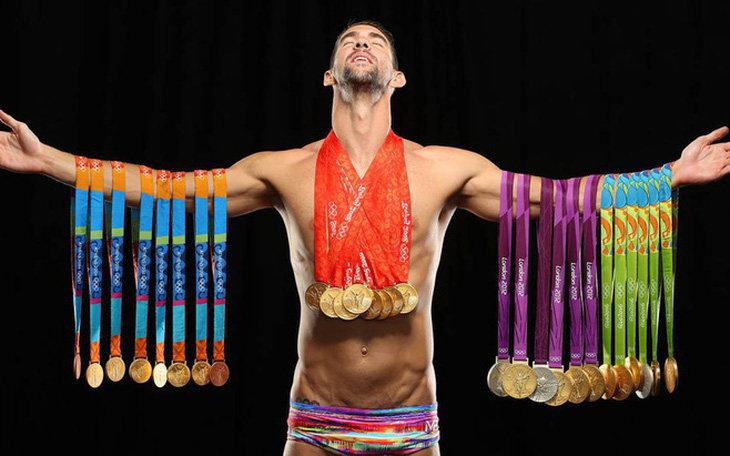 Michael Phelps và những vận động viên giành nhiều huy chương nhất lịch sử Olympic