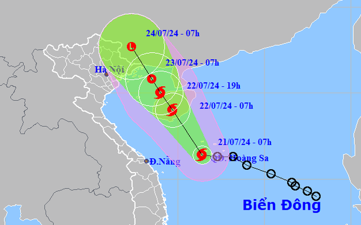 Thủ tướng có công điện chủ động ứng phó áp thấp nhiệt đới có thể thành bão vào miền Trung - Ảnh 2.