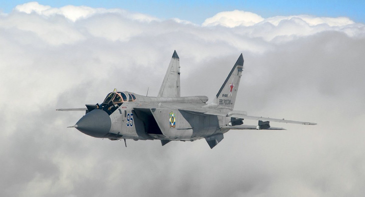 Tiêm kích MiG-31 của Nga - Ảnh: DEFENSE EXPRESS