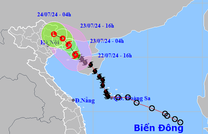 Bão số 2 giật cấp 13, đang cách Quảng Ninh - Hải Phòng 170km- Ảnh 1.