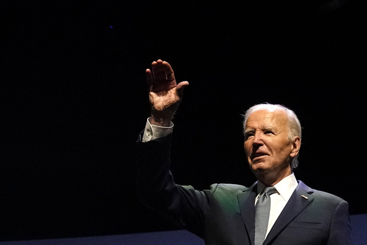 Tổng thống Joe Biden đã chính thức tuyên bố rút lui khỏi cuộc đua vào Nhà Trắng - Ảnh: AFP