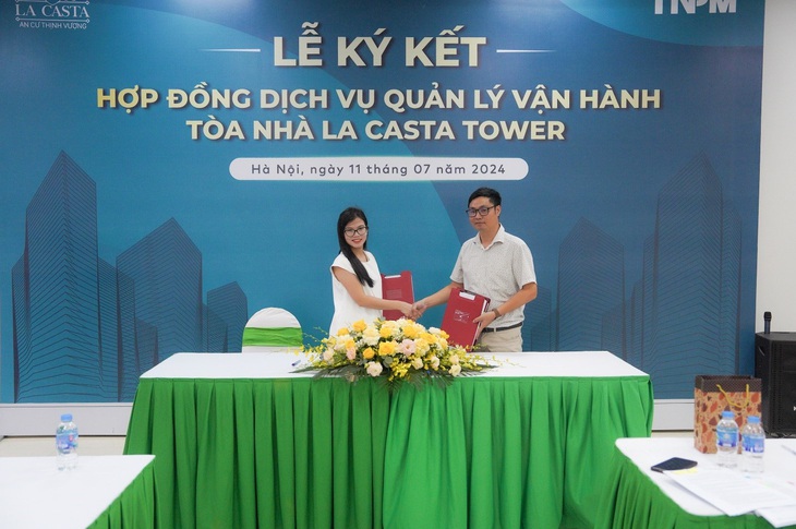 TNPM ký hợp đồng quản lý vận hành chung cư La Casta Hà Đông- Ảnh 1. TNPM ký hợp đồng quản lý vận hành chung cư La Casta Hà Đông- Ảnh 1.