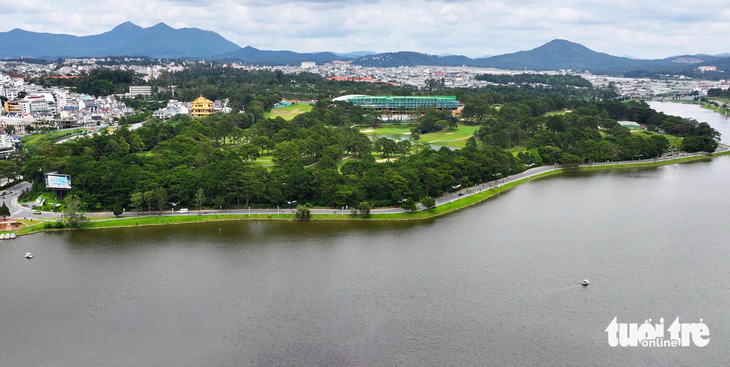 Đà Lạt sẽ có không gian đi bộ riêng biệt dọc hồ Xuân Hương và Đồi Cù - Ảnh: M.V