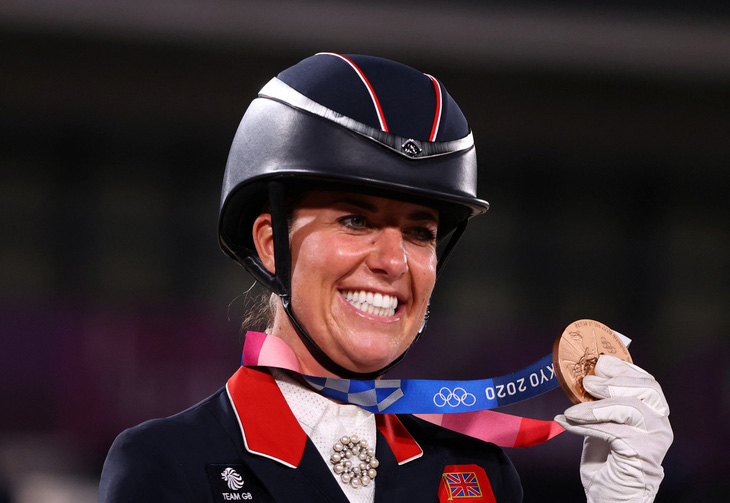 Charlotte Dujardin đánh mất cơ hội dự Olympic Paris 2024 vì sai lầm quá khứ - Ảnh: REUTERS