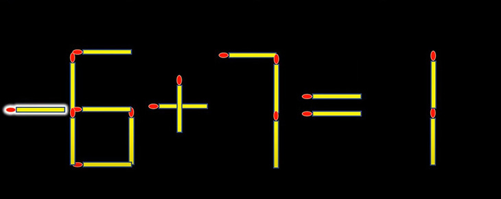 Thử tài IQ: Di chuyển một que diêm để 8+4=7-5 thành phép tính đúng- Ảnh 6.