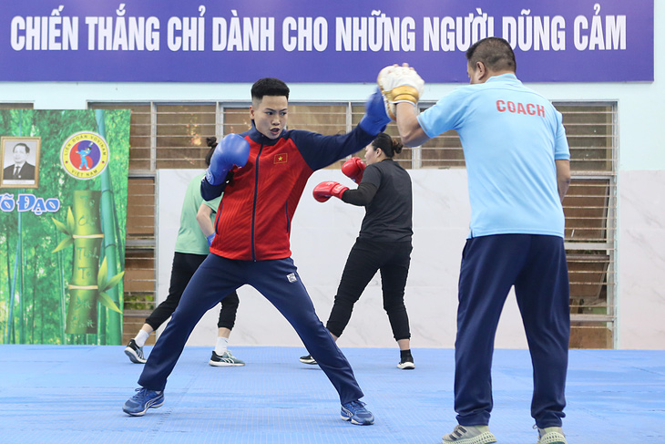 Nữ võ sĩ boxing Kim Ánh: 'Chờ chuông reo ở Olympic là chiến'- Ảnh 2.