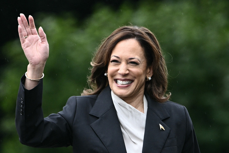 Phó tổng thống Mỹ Kamala Harris - Ảnh: AFP