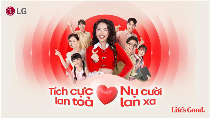 Lan tỏa tinh thần tích cực thông qua thử thách ‘Tích cực lan tỏa - Nụ cười lan xa’