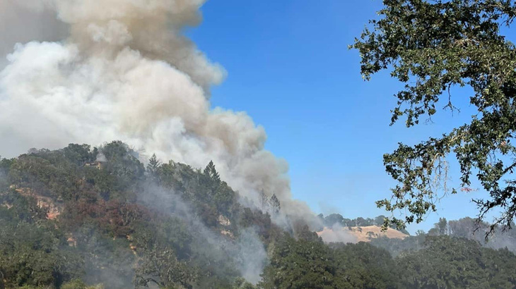 Đám cháy khủng khiếp được tạo ra chỉ bởi một người vô ý - Ảnh: California Fire Department