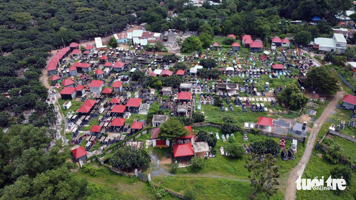 Toàn cảnh khu vực khu đất ở thành phố Biên Hòa (Đồng Nai) được cho là bị một số cá nhân rao bán, thu tiền tỉ - Ảnh: A LỘC