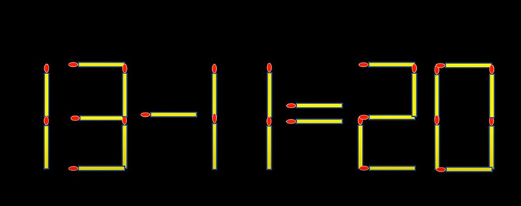 Thử tài IQ: Di chuyển một que diêm để 4-7=9 thành phép tính đúng- Ảnh 5.