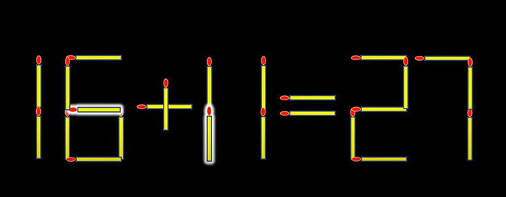 Thử tài IQ: Di chuyển một que diêm để 4-7=9 thành phép tính đúng- Ảnh 4.