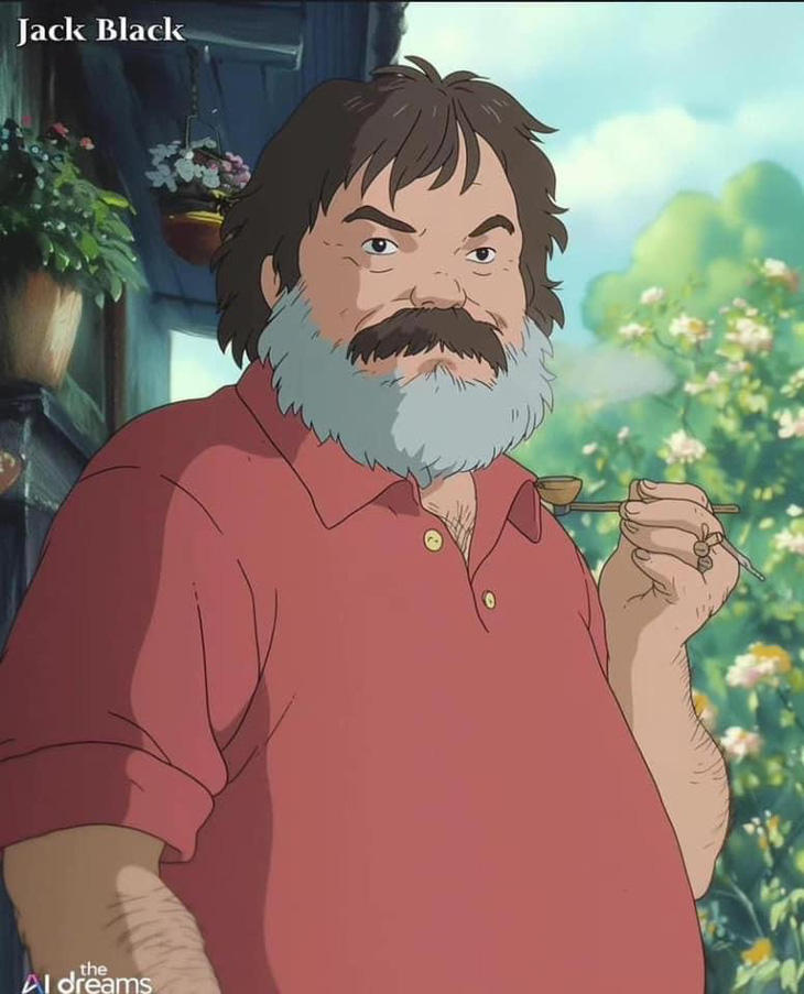 Minh tinh màn ảnh 'anime hóa' với phong cách Ghibli- Ảnh 4.