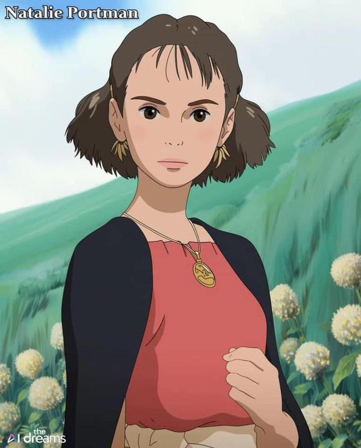 Minh tinh màn ảnh 'anime hóa' với phong cách Ghibli- Ảnh 13.