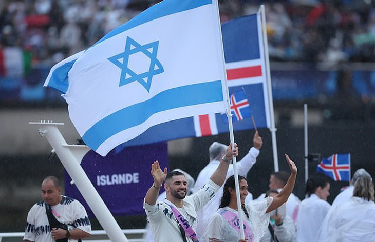 Olympic Paris 2024: Các VĐV Israel bị dọa giết, biểu ngữ chống Israel xuất hiện trên khán đài- Ảnh 1.