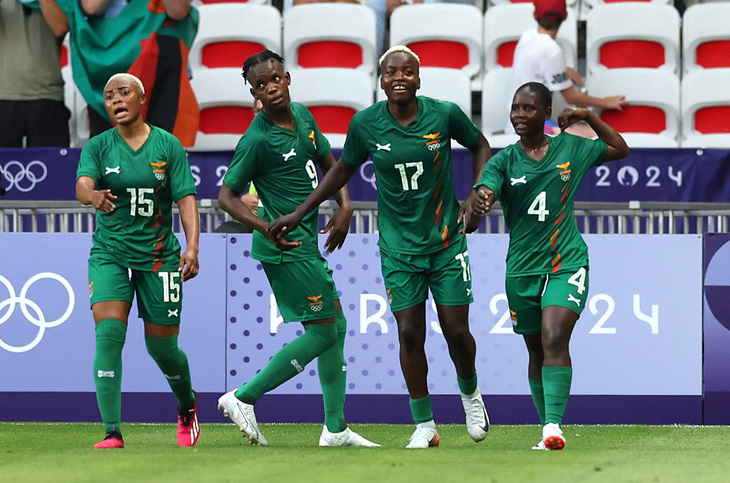 Tuyển nữ Úc và Zambia tạo ra trận đấu điên rồ tại Olympic với 11 bàn thắng- Ảnh 2.