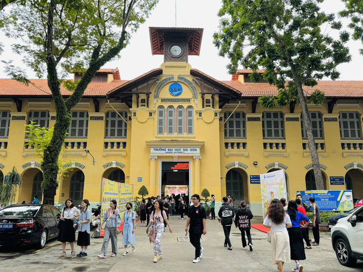 Điểm chuẩn đánh giá năng lực của Trường đại học Sài Gòn năm 2024 dao động từ 732 đến 926 - Ảnh: M.G.