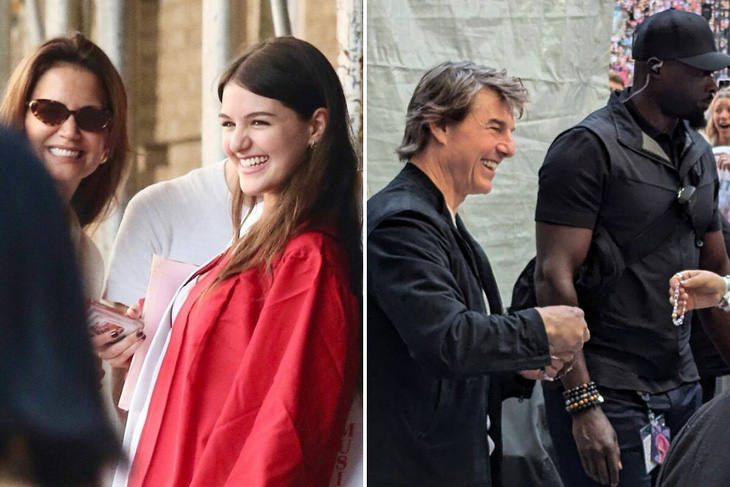 Phát hiện con gái Tom Cruise xóa họ bố trong sổ tay tốt nghiệp- Ảnh 1.
