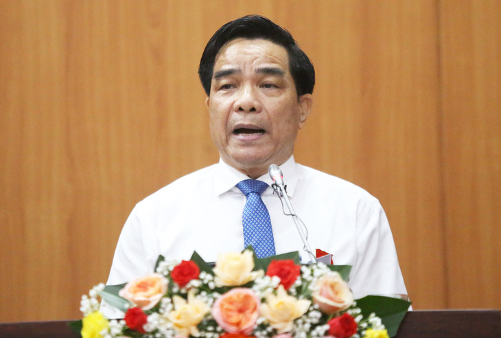 Ông Lê Văn Dũng - chủ tịch UBND tỉnh Quảng Nam - Ảnh: LÊ TRUNG