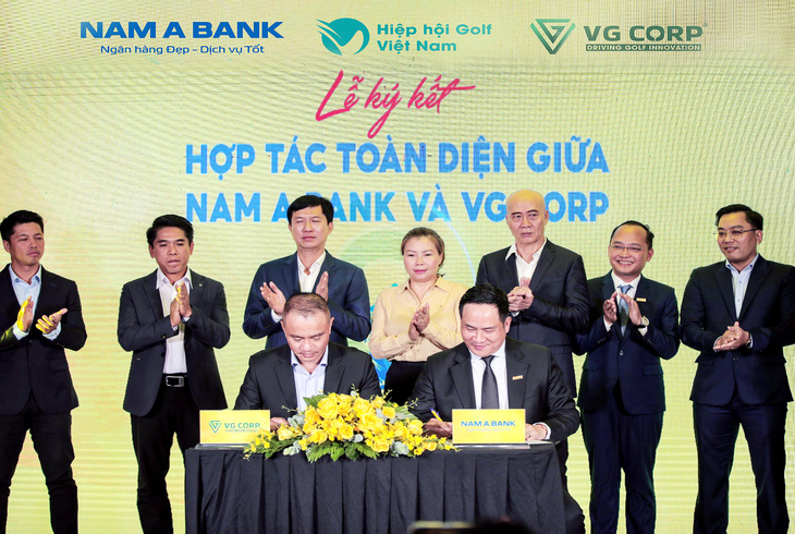 Nam A Bank đồng hành, xã hội hóa môn thể thao golf- Ảnh 1.