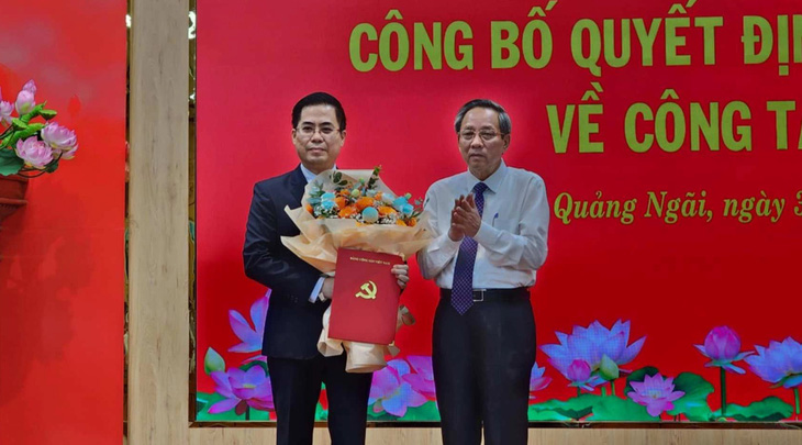 Ông Nguyễn Hoàng Giang được giới thiệu bầu làm chủ tịch UBND tỉnh Quảng Ngãi- Ảnh 1.