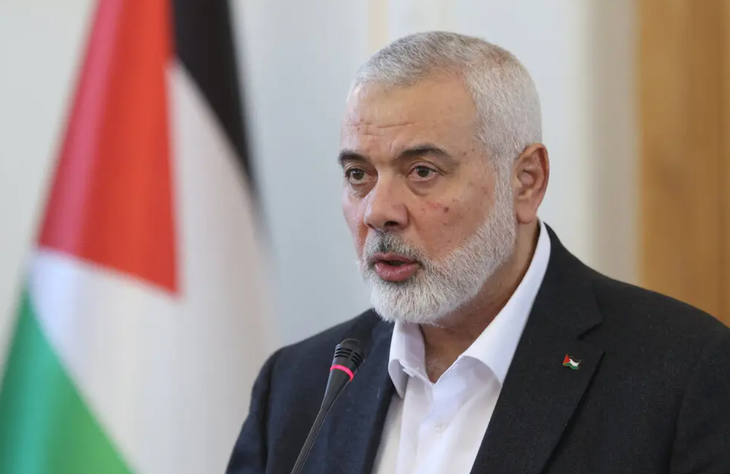 Thủ lĩnh Hamas Ismail Haniyeh - Ảnh: REUTERS