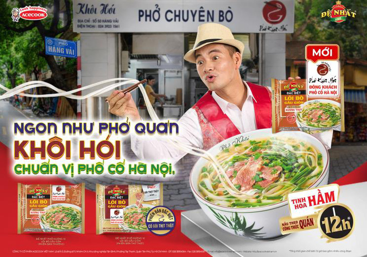 Ra mắt phở hương vị lõi bò gầu giòn- Ảnh 1.