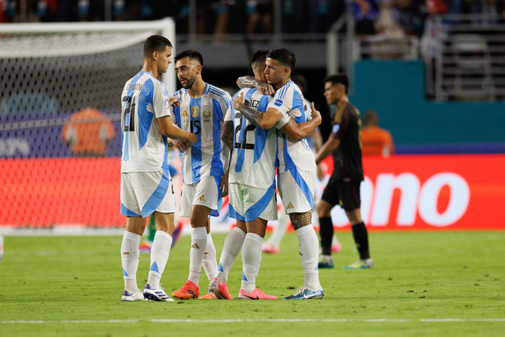 Argentina được đánh giá sẽ có vé vào bán kết Copa America 2024 - Ảnh: REUTERS
