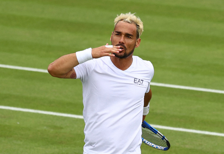 Casper Ruud bị loại sốc ở vòng 2 Wimbledon 2024 - Ảnh: REUTERS