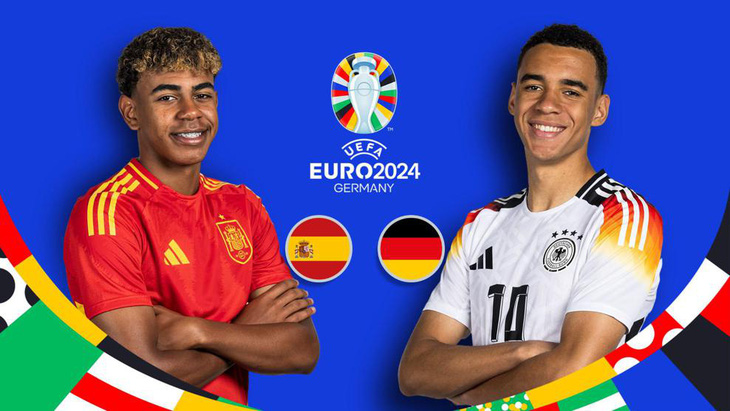 Máy tính dự đoán đội tuyển Tây Ban Nha sẽ thắng Đức trong cuộc đối đầu tại vòng tứ kết Euro 2024 lúc 23h ngày 5-7.