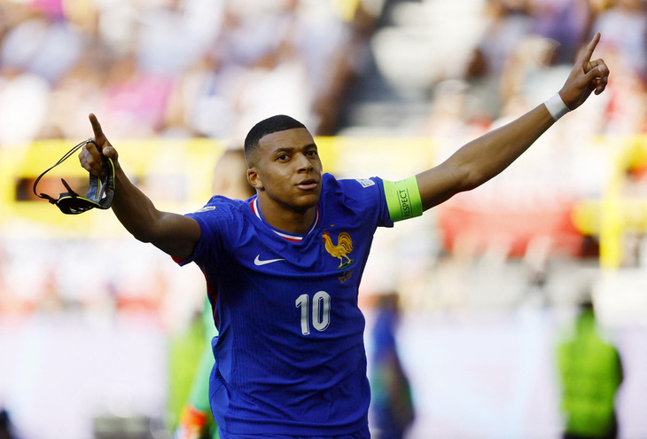 Mbappe vẫn là niềm kỳ vọng lớn nhất của tuyển Pháp ở Euro 2024 - Ảnh: REUTERS