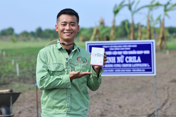 Quang Linh Vlogs trải nghiệm thực tế vùng trồng Trinh nữ Crila- Ảnh 2.