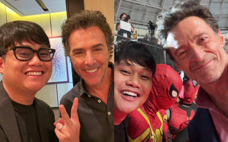 Duy Thẩm tặng nón lá Việt Nam cho đạo diễn phim ‘Deadpool và Wolverine’