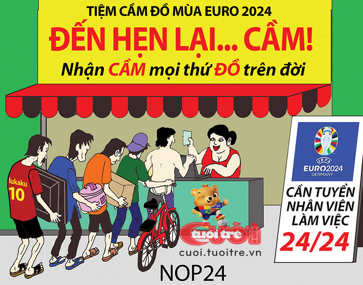 Đến hẹn lại cầm - Tranh: NOP 