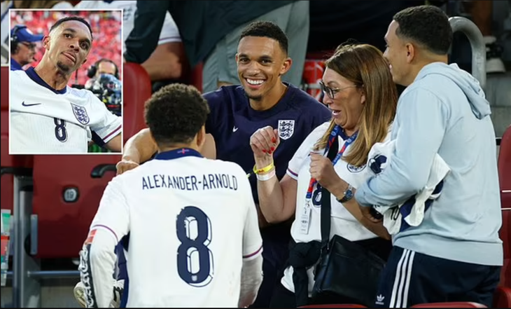 Trent Alexander-Arnold vô tình lộ một cầu thủ tuyển Anh không dám nhận sút luân lưu ở trận tứ kết Euro 2024 với Thụy Sĩ.