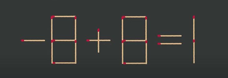Thử tài IQ: Di chuyển hai que diêm để 2+4+1=9 thành phép tính đúng- Ảnh 2.