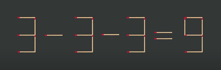 Thử tài IQ: Di chuyển hai que diêm để 2+4+1=9 thành phép tính đúng- Ảnh 4.