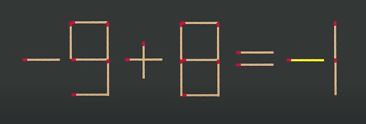 Thử tài IQ: Di chuyển hai que diêm để 2+4+1=9 thành phép tính đúng- Ảnh 3.
