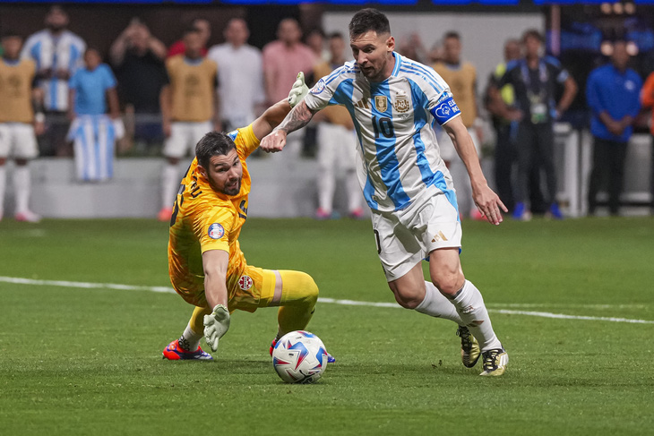 Messi missed a chance in the win over Canada in the group stage - Photo: REUTERS