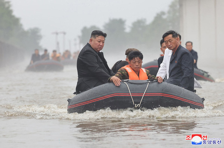 Việt Nam gửi điện thăm hỏi tình hình lũ lụt kéo dài tại Triều Tiên- Ảnh 1.