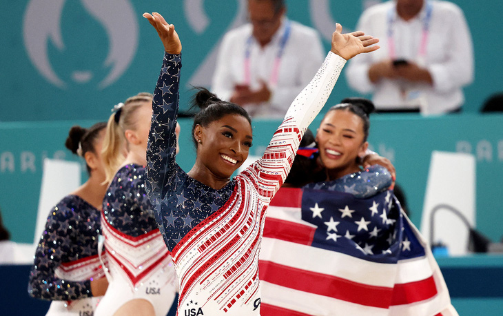 Simone Biles: Biểu tượng của Olympic 2024- Ảnh 1.