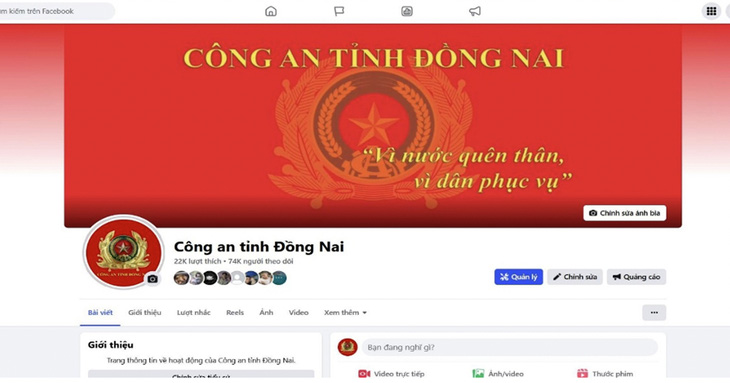 Công an Đồng Nai tiếp nhận tin tố giác qua Facebook- Ảnh 1.