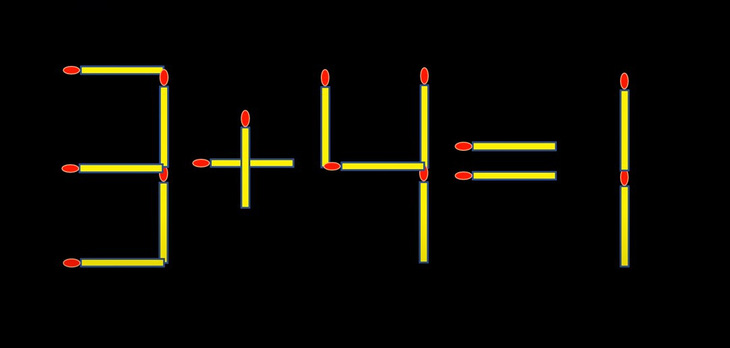 Thử tài IQ: Di chuyển một que diêm để 7+8=7 thành phép tính đúng- Ảnh 3.